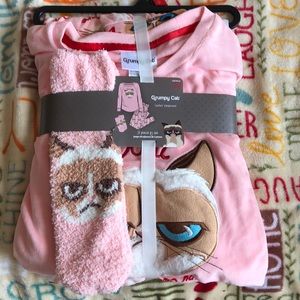 Grumpy cat 3-piece pj set size 4-6